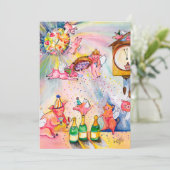 Invitation à vol de cochons pour le Nouvel An (Debout devant)