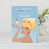 Invitation à votre fête d'anniversaire (Debout devant)