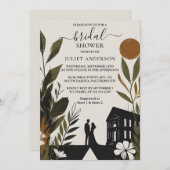 Invitation À Vraiment Engager les années 70 80s Courthouse Fê (Devant / Derrière)