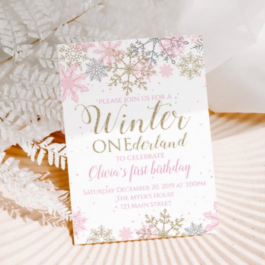 Invitation à Winter ONEderland