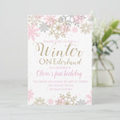 Invitation à Winter ONEderland (Debout devant)