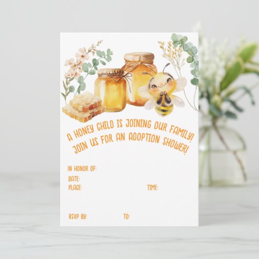 Invitation Abeille (Debout devant)