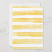 Invitation Abeille Baby shower Rose Un Peu De Miel Sur Le Che (Dos)