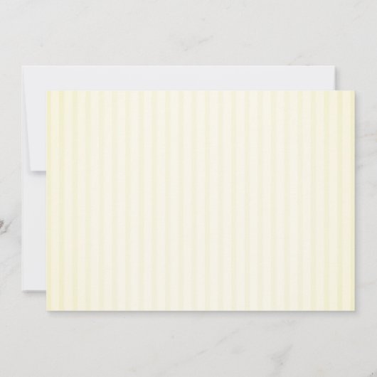 Invitation Abeille Bumble Douce, Baby shower Stripes (Dos)