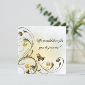 Invitation Abeille de miel (Debout devant)