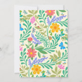 Invitation Abeille de miel, coccinelle, papillon, libellule & (Dos)