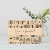 Invitation Abeille Insecte Bug Wasp Nature Peinture des abeil (Debout devant)