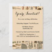 Invitation Abeille Insecte Bug Wasp Nature Peinture des abeil (Devant)