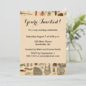 Invitation Abeille Insecte Bug Wasp Nature Peinture des abeil (Debout devant)