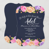 Invitation Abondance de Fleurs (Devant / Derrière)