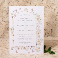 Abondance formelle Fleur sauvage séché Mariage de