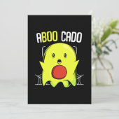 Invitation Aboocado Avocat Halloween (Debout devant)