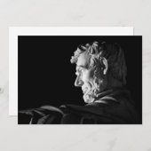 Invitation Abraham Lincoln (Devant / Derrière)
