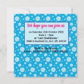 Invitation Abrite L'Océan Marin En Mer Anniversaire (Dos)