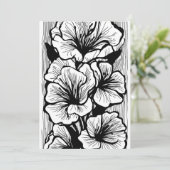 Invitation Abstract Dark Blur Gradient Minimalist Aesthetic (Debout devant)