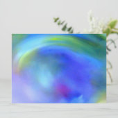 Invitation Abstrait Rainbow (Debout devant)