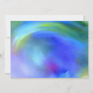 Invitation Abstrait Rainbow