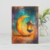 Invitation Abstrait Ramadan Crescent Elegance Elegance Associ (Debout devant)