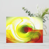 Invitation Abstraite de l'ordinateur (Debout devant)