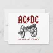 Invitation AC_DC - Canones (Devant)