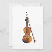 Invitation Académie de musique de violon Récital spécial (Dos)