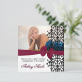 Invitation Accentué de Damas (Bourgogne) (Debout devant)