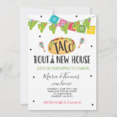 Invitation Accès de taco de partie de pendaison de (Devant)