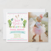 Invitation Accès de taco d'invitation d'anniversaire de (Devant)