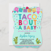 Invitation Accès de taco d'invitation de baby shower de (Devant)