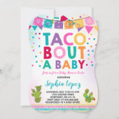 Invitation Accès de taco d'invitation de baby shower de (Devant)