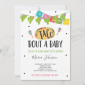 Invitation Accès de taco 'par baby shower de fiesta de bébé (Devant)