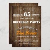 INVITATION ACCLAMATIONS À….INVITATION DE FÊTE D'ANNIVERSAIRE (Devant / Derrière)