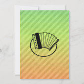 Invitation Accordéon (Dos)