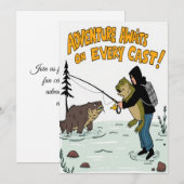 Invitation Accro à l'aventure (Devant / Derrière)