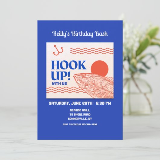 Invitation Accroche (Debout devant)