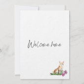 Invitation Accueil (Dos)