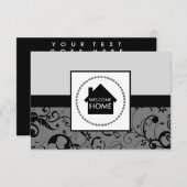 Invitation accueil accueil damas (Devant / Derrière)