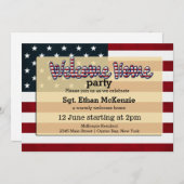 Invitation Accueil Bienvenue (Devant / Derrière)