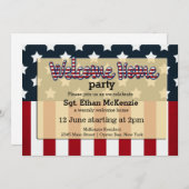 Invitation Accueil Bienvenue (Devant / Derrière)