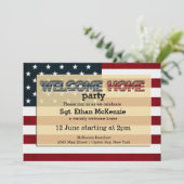 Invitation Accueil Bienvenue (Debout devant)