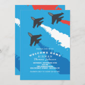 Invitation Accueil de la Force aérienne (Devant / Derrière)