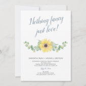 Invitation Accueil Hébergement Rien De Fancy Just Love (Devant)