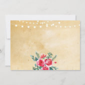 Invitation Accueil Maison sucrée Réchauffement ménager Nouvel (Dos)