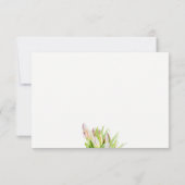 Invitation Accueil mariage personnalisé, tulip (Dos)
