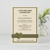 Invitation Accueil / Militaire (Debout devant)