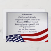 Invitation Accueil / Militaire (Devant / Derrière)