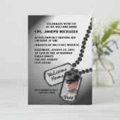 Invitation Accueil / Militaire (Debout devant)