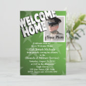 Invitation Accueil / Militaire (Debout devant)