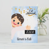 Invitation Accueil Personnalisé De L'Aïd Moubarak/Aïd Pour En (Debout devant)