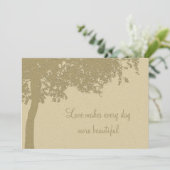 Invitation Accueil Personnalisé Soirée Accueil Mariage Invita (Debout devant)